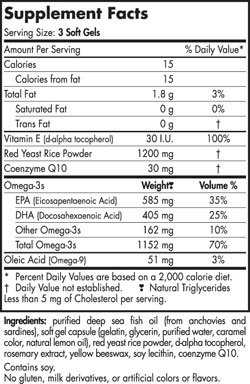 Nordic Naturals- Pro Omega LDL 180 Soft Gels