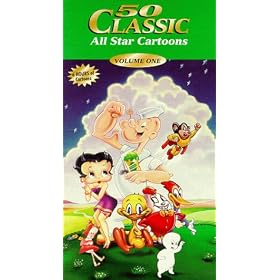 50 Classic All Star Cartoons Vol 1 [VHS]