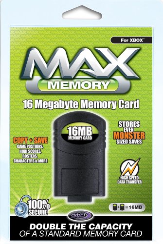 Childrens Toyshop  Video Games : Xbox 16MB Memory Card
