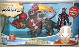 AVATAR The Last Airbender - Fire Rhino and Exclusive Firebending Soldier Figure