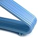 HANGERWORLD 18 Blue 11.8inch Plastic Kids Coat Clothes Garment Pants Skirt Bar Baby Toddler Hangers
