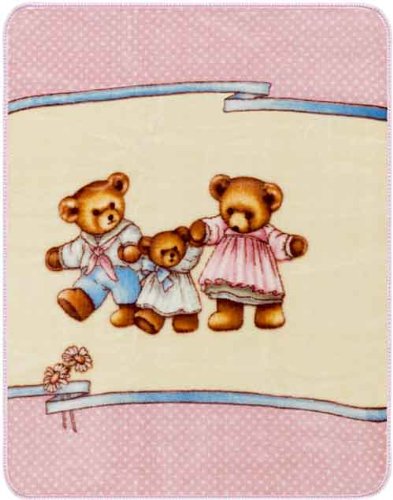 bocasa by biederlack 874-057 biederlackborbo 40695 De Luxe Kids B&auml;rchen rosa circa 110 x 1 Preisvergleich
