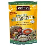 Nutiva Shelled Hempseed, 8-Ounce Bag (Pack of 3)