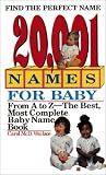 Books : 20,001 Names for Baby: Revised and Updated