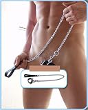 Kink Labs Bondage Buckling Cockring and Chain Leash Set Fun Style Bondage Poducts Unique Sexual Foreplay Enhancement