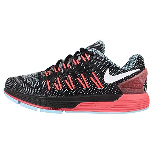 Nike Women's Wmns Air Zoom Odyssey, BLACK/WHITE-COPA-BRIGHT CRIMSON