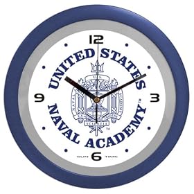 Navy Naval Academy Midshipmen- United States Wall Clock