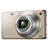 Sony DSC-W270N Digitalkamera (12 Megapixel, 5-fach opt. Zoom, 6,9 cm (2,7 Zoll) Display) gold - 