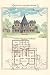 Art Poster, A French Suburban Chateau - 18.75 x 27.5