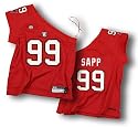 Tampa Bay Buccaneers Warren Sapp Womens NFL One Shoulder Jersey