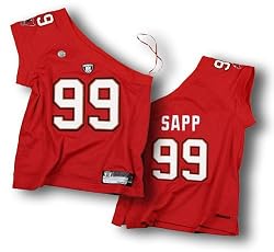 Tampa Bay Buccaneers Warren Sapp Womens NFL One Shoulder Jersey