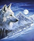 Clementoni 5308026 - Wolf, Puzzle 1000 Teile - 
