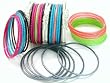 Beachcombers! Arrange Your Own Ethnic Glass Indian Bangles Kit Belly Dance BoHo Chic Bracelets FUNKY