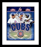 Aramiz Ramirez, Derek Lee and Alfonso Soriano Chicago Cubs - Big 3 - 8x10 Framed Photograph