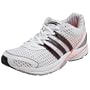 adidas Women's Gazelle 365 Running Shoe,White/Black/Red,9 M