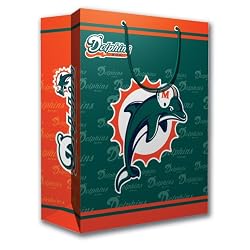 NFL Miami Dolphins Gift Bag, Medium