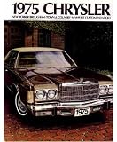 1975 CHRYSLER NEW YORKER NEWPORT Sales Brochure Book