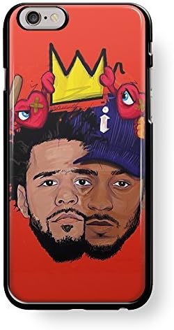 Kendrick Lamar &amp; J Cole painting art for iPhone 6/6s Black case