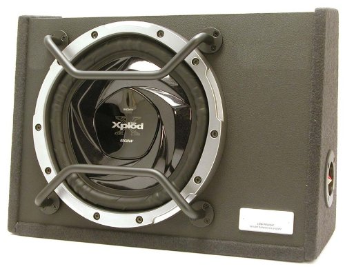 Brand New Sony Xplod Xs-lb10s 10 1,200 Watt Shallow Mount Subwoofer Enclosed in a Slim Truck/car Box
