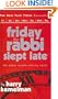 Friday the Rabbi Slept Late (Rabbi Small Mysteries (Ibooks))