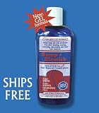 BUMP BLEMISH 4 Oz 120 ml RED FORMULA- DISC-TOP Caps bottle Solution for all hair removal complications razor bumps Pseudofolliculitis Barbae or PFB - razor burn - ingrown hairs AND the dark hyperpigmented spots they leave behind