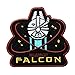 Disney Star Wars Millennium Falcon Patch Officially Licensed Iron On Applique