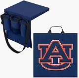 Auburn Tigers Versatile 14 x 14 x 1.5 Seat Cushion / Tote (Set of 2)