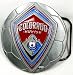 Colorado Rapids MLS Soccer Team Buckle