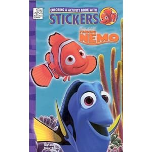 Finding Nemo Coloring & Activity Book With Stickers: Dalmatian Press