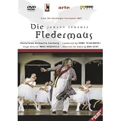 Johann Strauss - Die Fledermaus / Marc Minkowski, Salzburg Festival 2001 [DVD]
