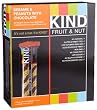 KIND Fruit & Nut, Sesame & Peanuts with Chocolate, All Natural, Gluten Free Bars (Pack of 12)