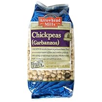 Arrowhead Mills Chickpeas, 1-Pound Unit (Pack of 6)