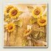 Kitchen & Housewares : Sunflowers by the Fence Absorbastone Tile Trivet