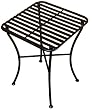 PTC Home & Garden Park Square Side Table, Black
