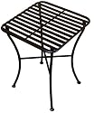 PTC Home & Garden Park Square Side Table, Black