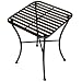 PTC Home & Garden Park Square Side Table, Black