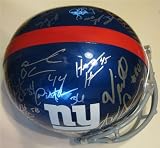 2011 New York Giants Team Signed Autographed Full Size Helmet Eli Manning,Nicks,Manningham,Bradshaw,Cruz Matching Numbers