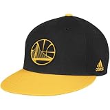 adidas Golden State Warriors Black-Gold Vibe Snapback Adjustable Hat