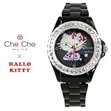 HelloKitty/ハローキティ Che Che New York コラボ腕時計 CCHK502-BK-NEW