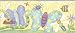 Bugs and Insects Border - Yellow
