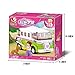 Sluban Building Block Girl's Dream of Station Wagon B0523 158pcs 1dolls