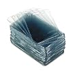 Proximity ID Badge Holder, Vertical, 2 3/8w x 3 3/8h, Clear, 50/Pack
