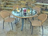 Tortuga SAWD-001 The Sawgrass 5 Piece Dining Set
