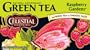 Celestial Seasonings Green Tea, Raspberry Gardens, 20-Count Tea Bags (Pack of 6)