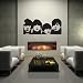 Beatles - Vinyl Wall Art Words Lettering Decal Decor