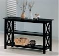 Cappuccino Occasional Sofa Table By Coaster Furniture