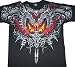 Dragon Sword T-Shirt by Liquid Blue 100% Cotton Teens & Adults Shirt