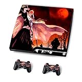 Skin Sticker for Ps3 Playstation 3 Slim and 2 Consoles Bleach