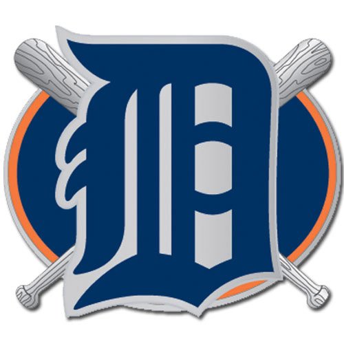 Detroit Tigers MLB Logo Hitch Cover
