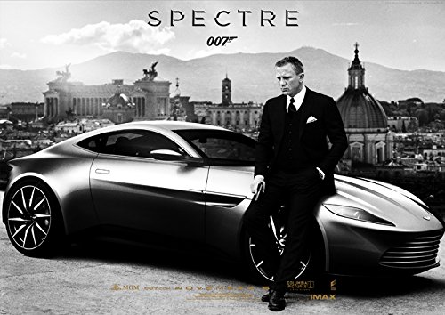 映画 007 スペクター ポスター 42x30cm 007 SPECTRE　ジェームズ ボンド ダニエル・クレイグ クリストフ・ヴァルツ モニカ・ベルッチ [並行輸入品]